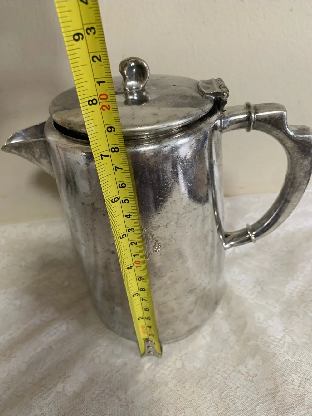 Vintage Four Seasons Hotel Silver Coffee Pot Marlboro Plate Morton Parker Canada